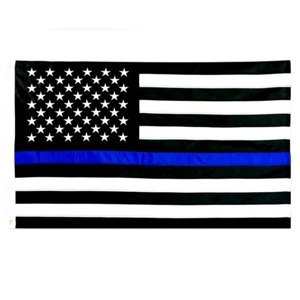 Blue line flag